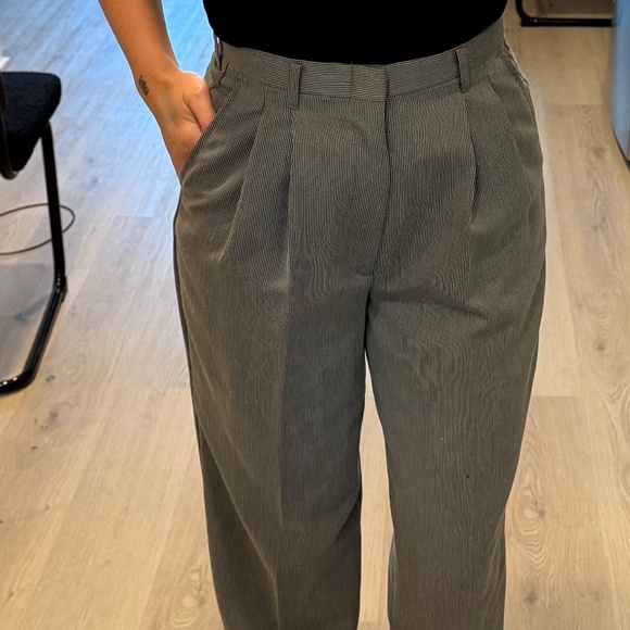 Vintage Pinstripe Pants - Picture 1 of 6